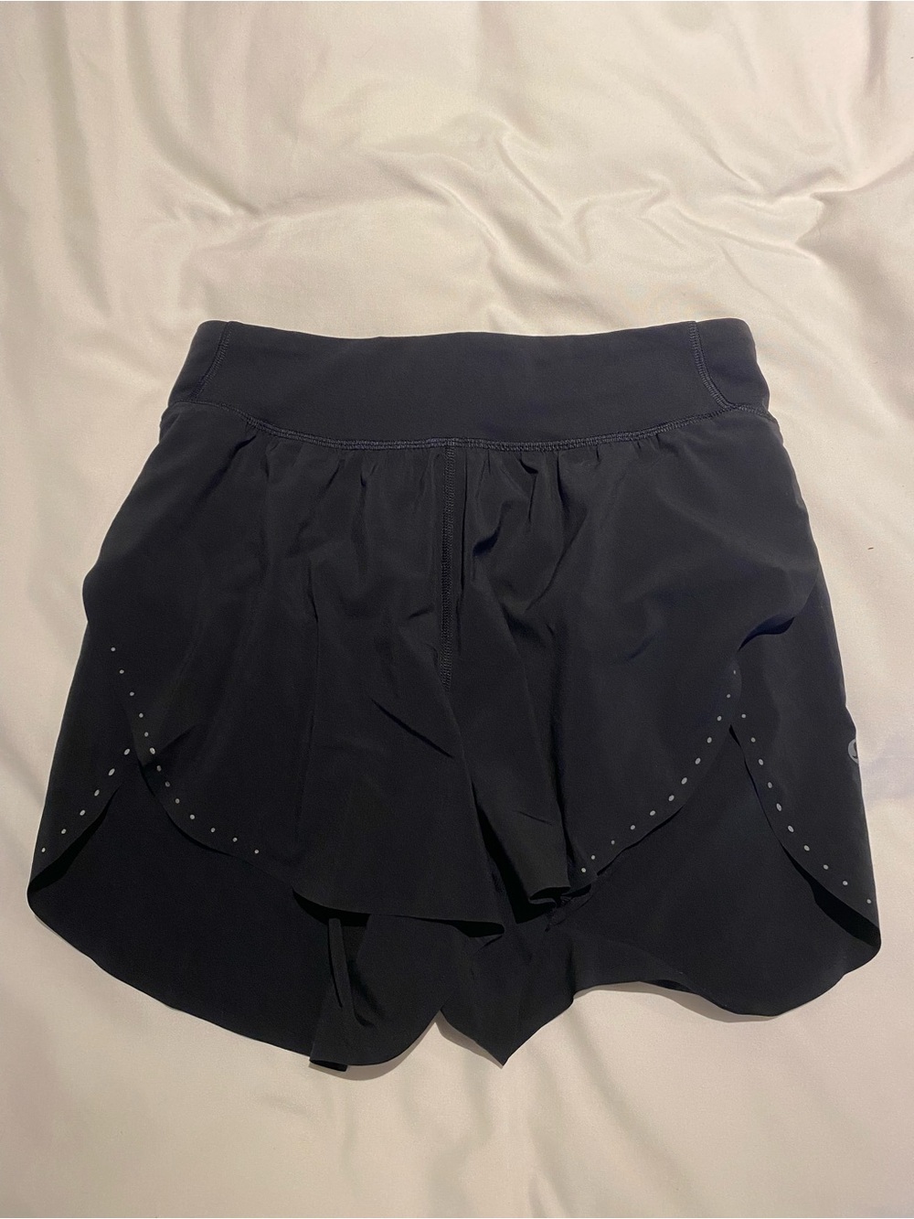 lululemon athletica Black Athletic Skort with Stud Accent